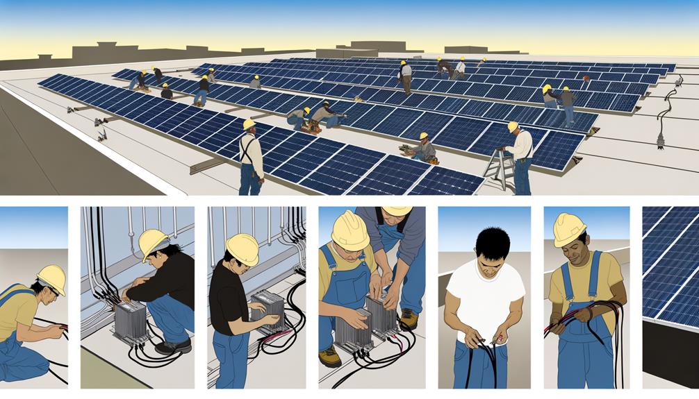 installing commercial solar panels