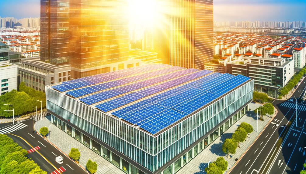 solar panels for commercial buildings